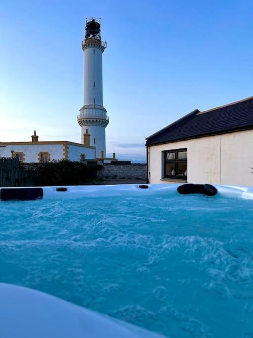 Lighthouse Cottage With Hottub Aberdeen Extérieur photo